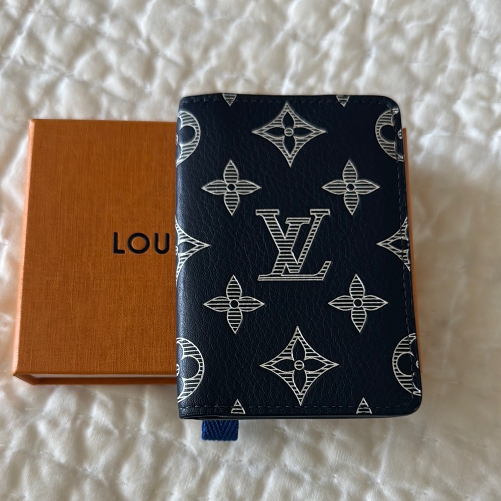 Louis Vuitton Navy Blue Pocket Organizer